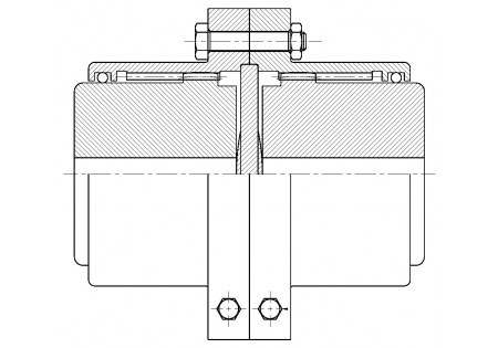 雙面嚙合雙面滑動聯軸器-62S